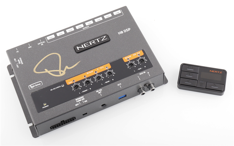 Hertz赫兹H8 DSP音频处理器：直指音源，纯粹靓音从源头抓起