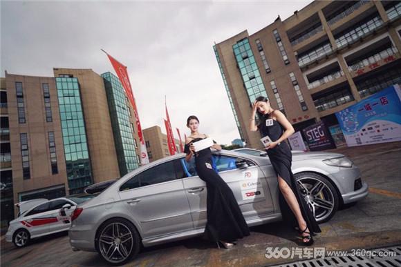 炫酷音改战车遇上大长腿美女车模 纽博华世杯