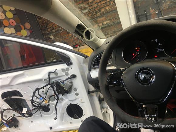 主动两分频带来最佳听感-volkswagen大众凌渡汽车音响改装 360汽车网