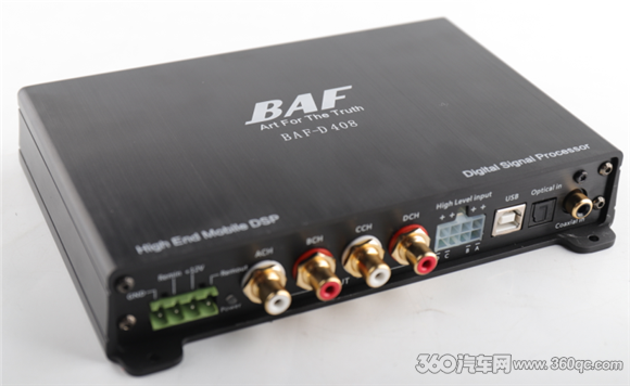 英国百富龙BAF贵族D408 DSP：更纯粹更专业的音频处理器-360汽车网